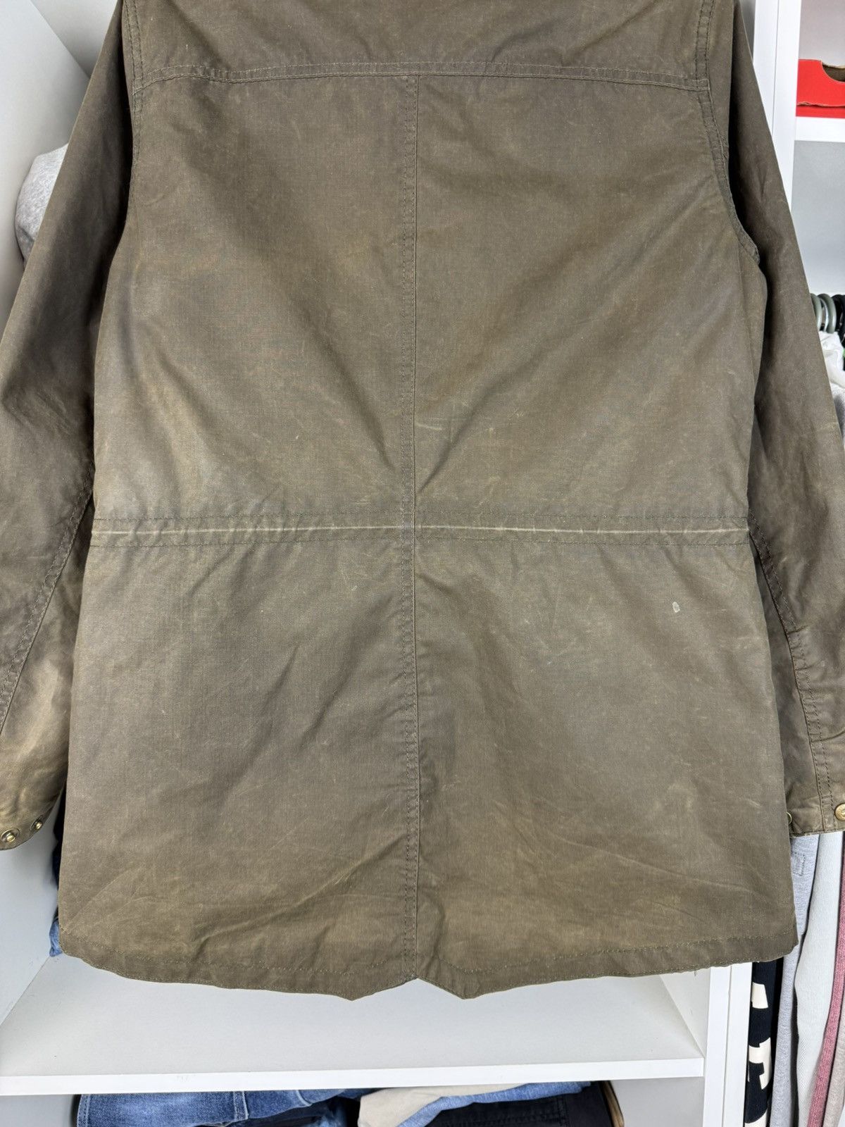 Barbour Barbour Kelsall Wax Parka Jacket Womenʼs Size UK 10 Size M / US 6-8 / IT 42-44 - 21 Thumbnail