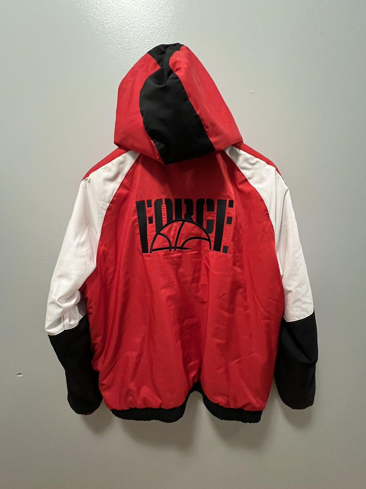 Nike × Vintage Nike DNA Basketball Jacket University Red Size US XL / EU 56 / 4 - 3 Thumbnail