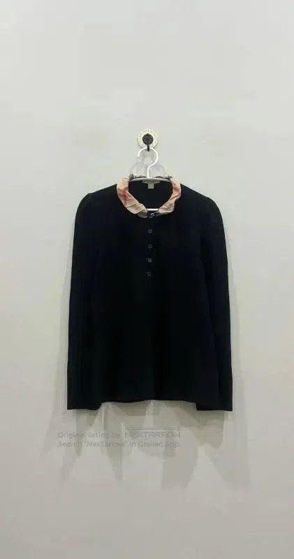 Burberry Burberry Black Cotton Women's Sweatshirt. Size S / US 4 / IT 40 - 1 Thumbnail