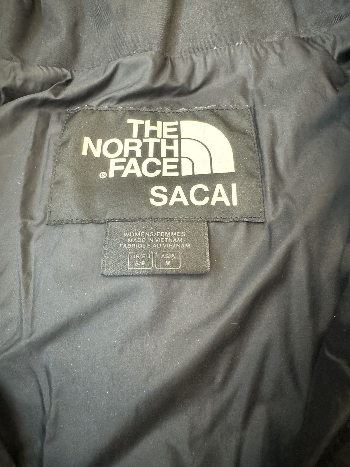 Sacai × The North Face TNF Sacai collab down jacket. Size S / US 4 / IT 40 - 12 Thumbnail
