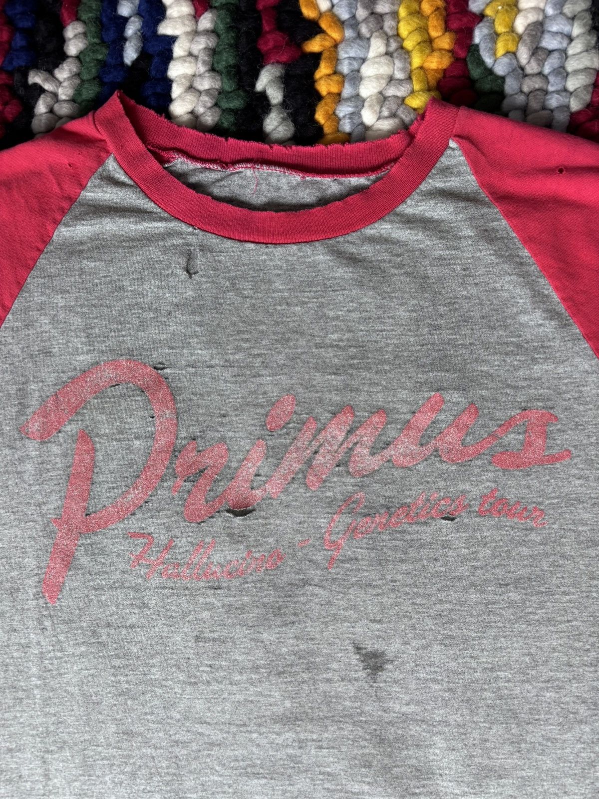 Band Tees × Vintage Vintage Primus Band Tee Thrashed Size US XL / EU 56 / 4 - 3 Thumbnail