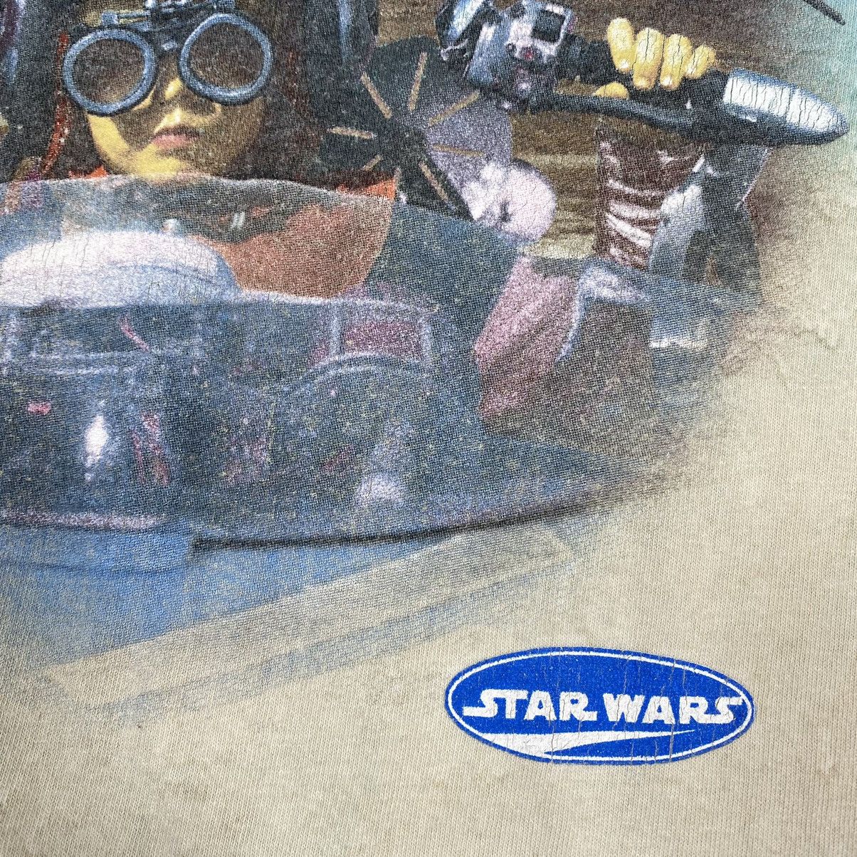 Star Wars × Vintage VINTAGE 90's STAR WARS ANAKIN SKYWALKER TYE DYE TEE Size US XS / EU 42 / 0 - 5 Thumbnail