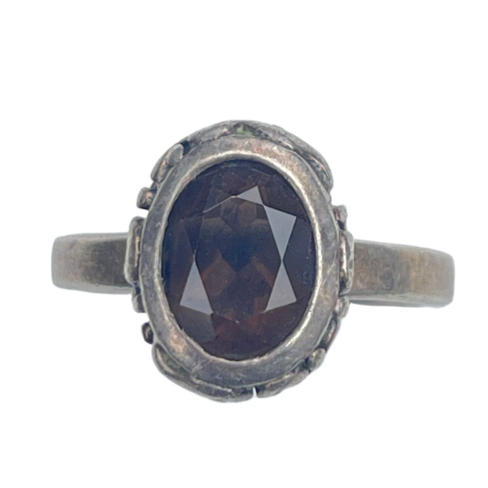 Vintage Silpada Sterling Silver Smokey Quartz Ring - Size 9 Size ONE SIZE - 1 Thumbnail