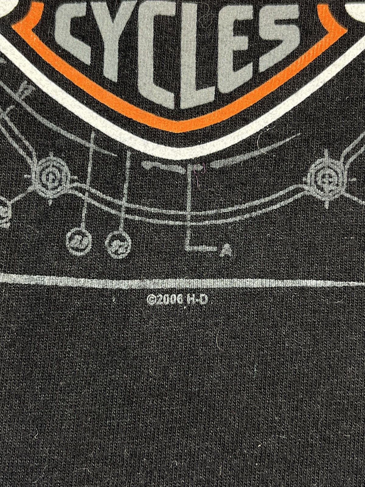Harley Davidson Harley Davidson Spirit Of Eagle 2006 France Tee USA Size US L / EU 52-54 / 3 - 5 Thumbnail