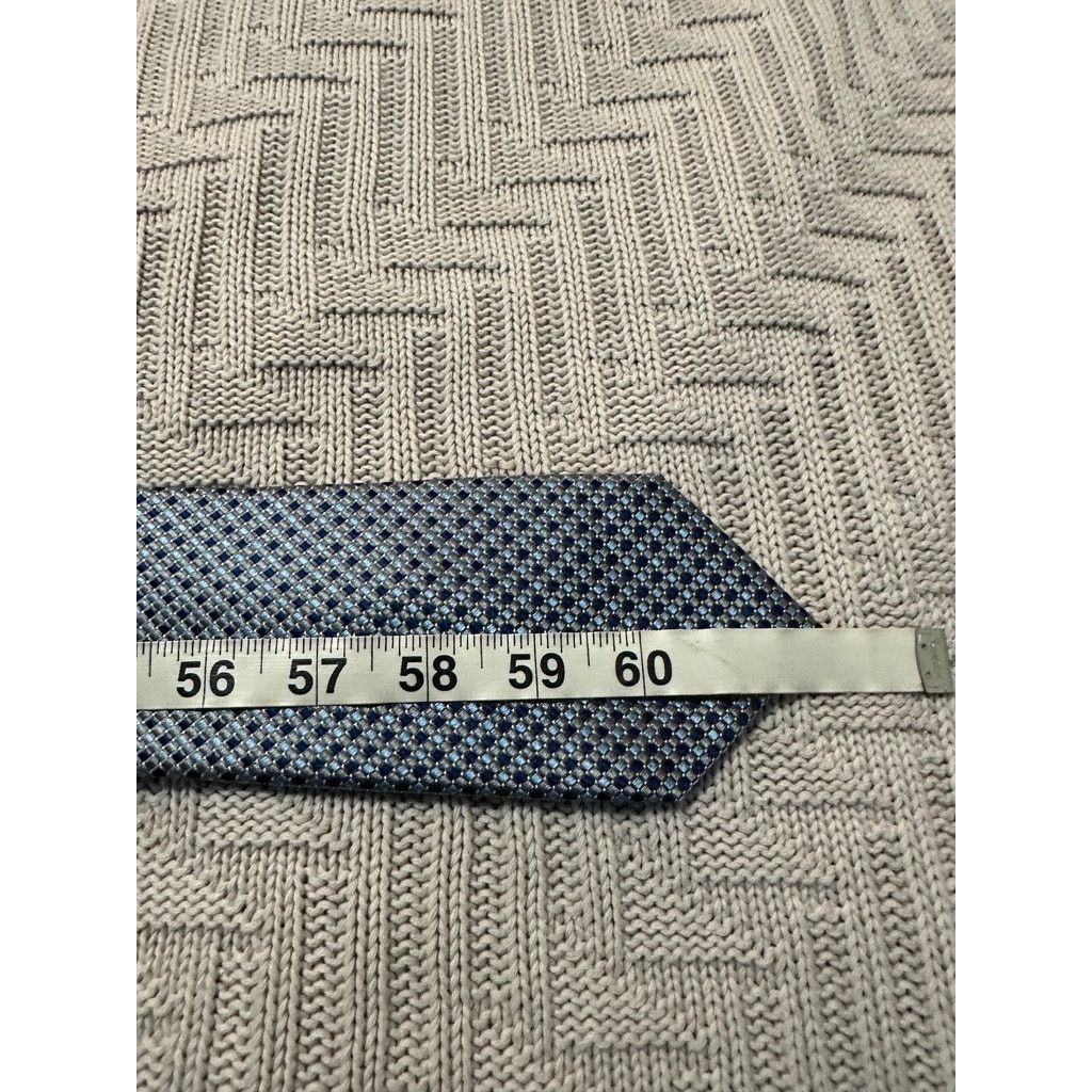 Tommy Hilfiger Tommy Hilfiger blue dot silk tie Size ONE SIZE - 4 Thumbnail