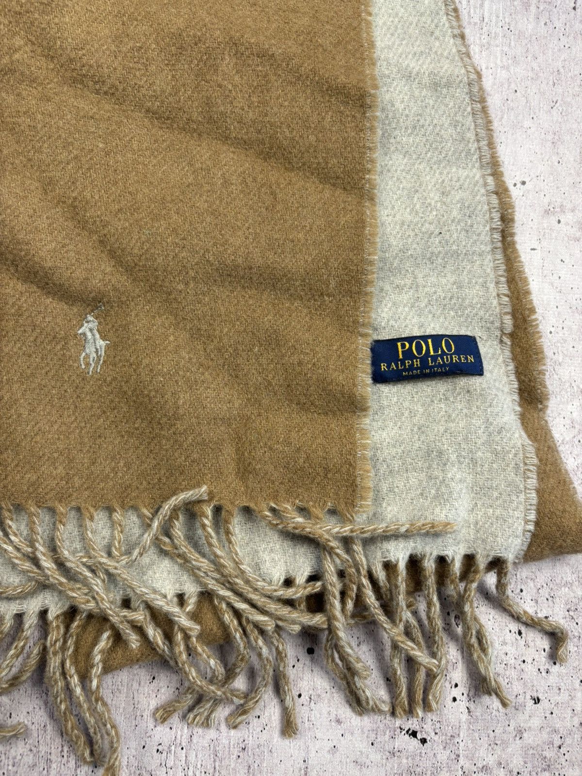 Polo Ralph Lauren Polo Ralph Lauren vintage wool scarf Size ONE SIZE - 2 Thumbnail