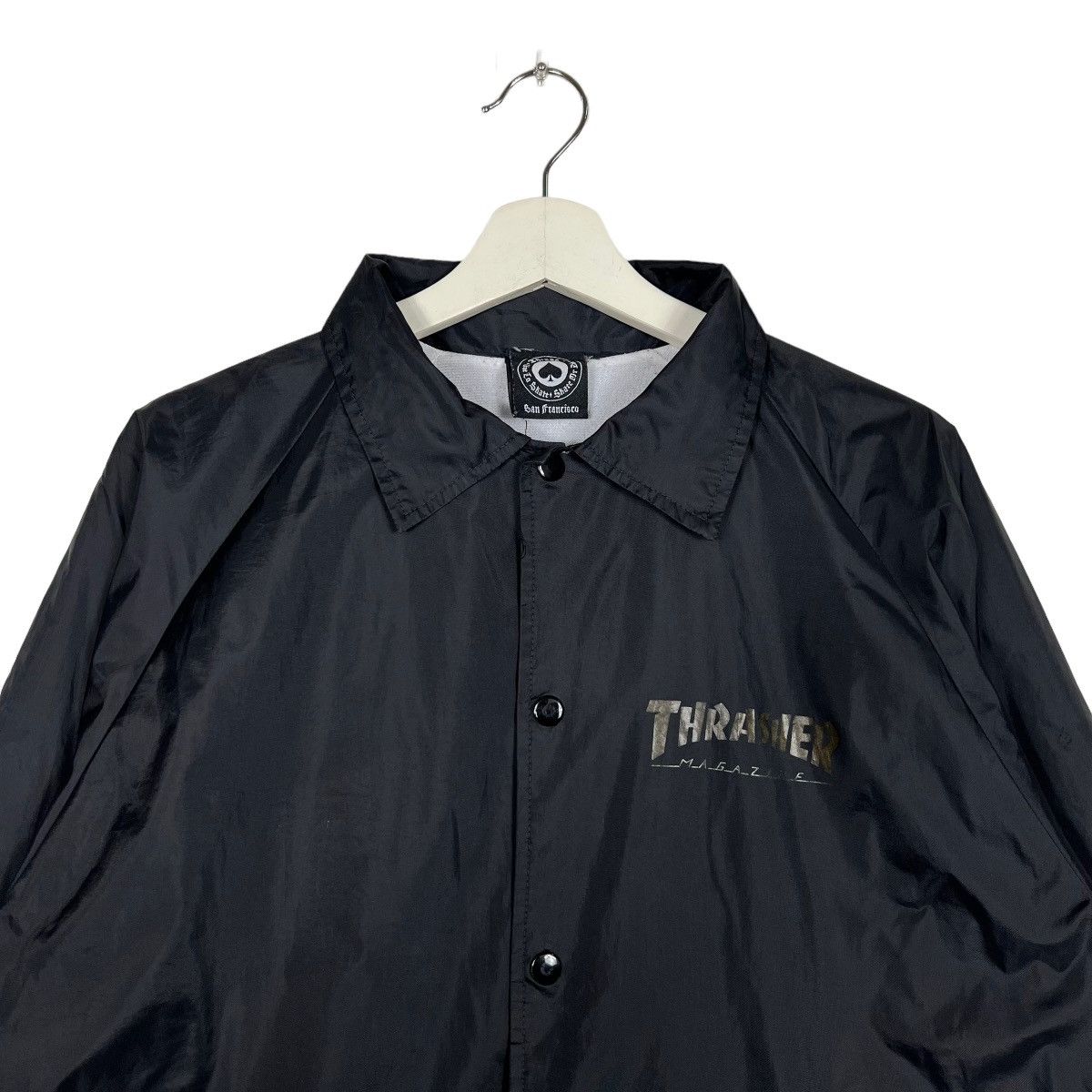 Thrasher × Vintage 🔥 VINTAGE THRASHER COACH JACKET MADE IN USA Size US M / EU 48-50 / 2 - 3 Thumbnail