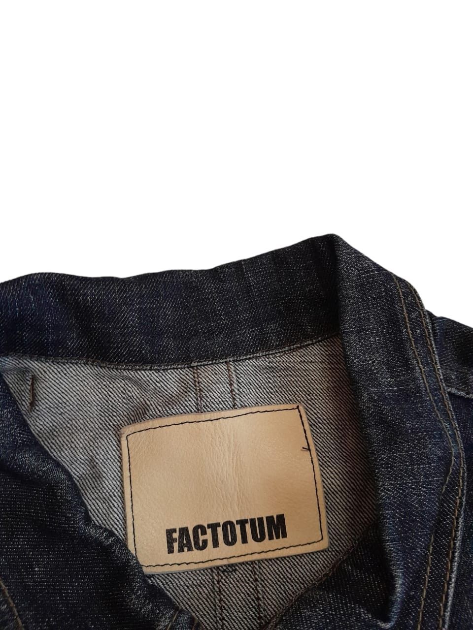 FACTOTUM Factotum Koji Udo Designer Distressed Denim Jacket (E1005) Size US M / EU 48-50 / 2 - 10 Thumbnail