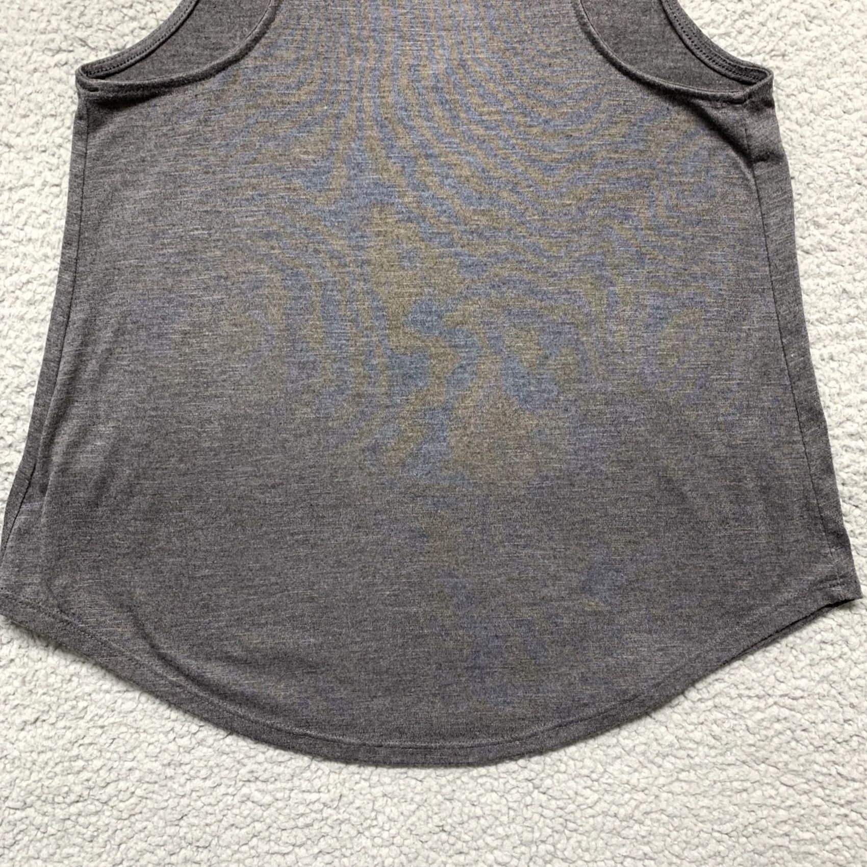 Pinko Mudd Womens Tank Top Gray Pink Feather Graphics Size XXS Tank Womens XS-2XS Size XXS / US 00 / IT 34 - 6 Thumbnail