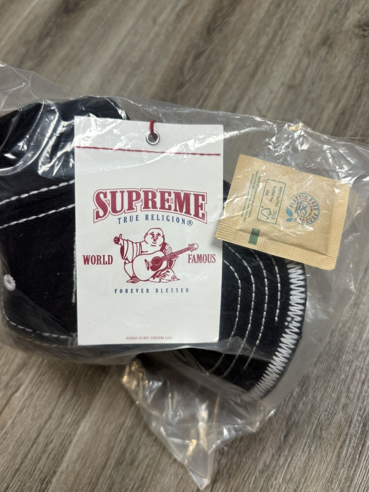 Supreme × True Religion Supreme x True Religion Mesh Back 6-Panel OS FW25 Size ONE SIZE - 3 Thumbnail
