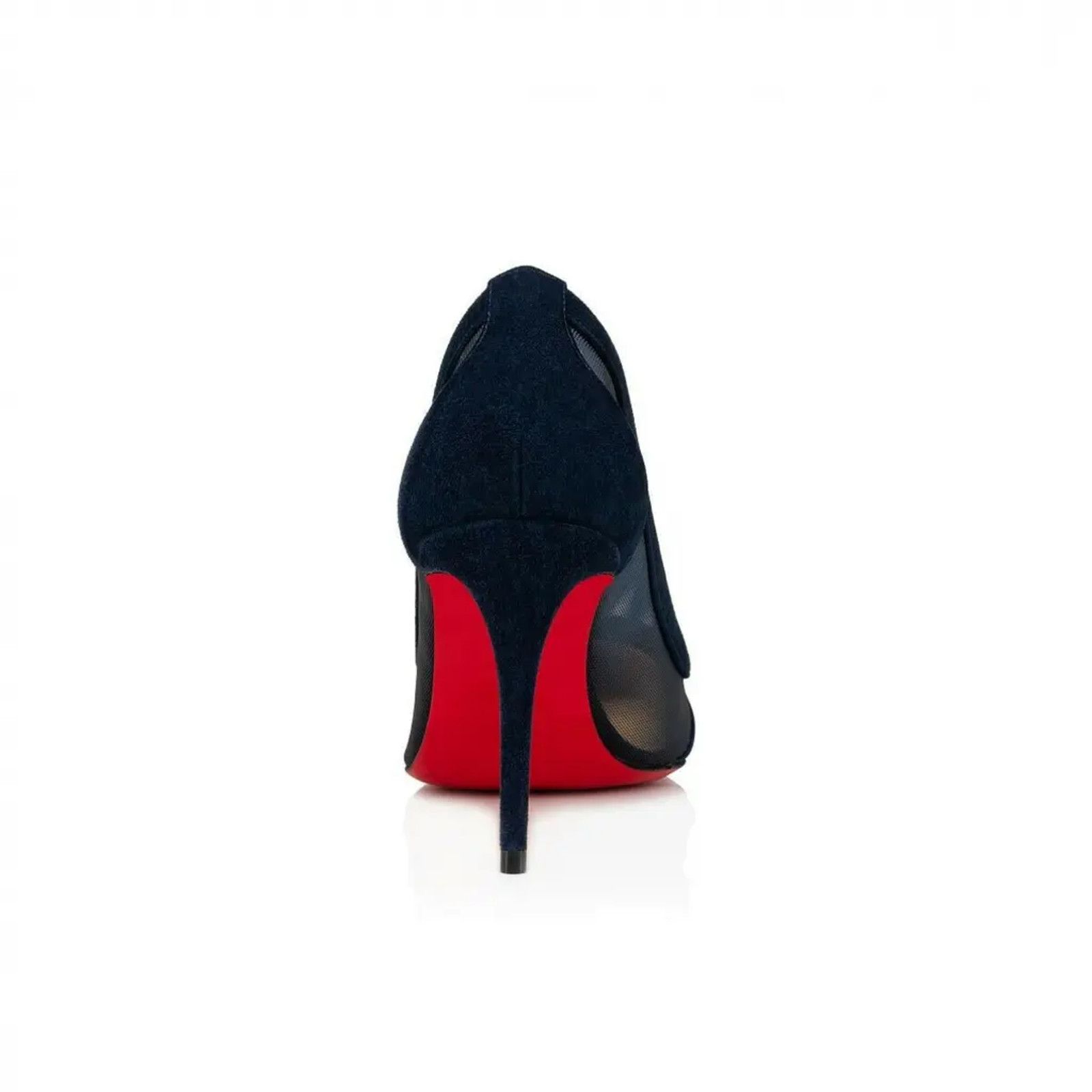 Christian Louboutin Christian Louboutin Galativi 85 Marine Blue Suede Mesh Size US 6 / IT 36 - 10 Thumbnail