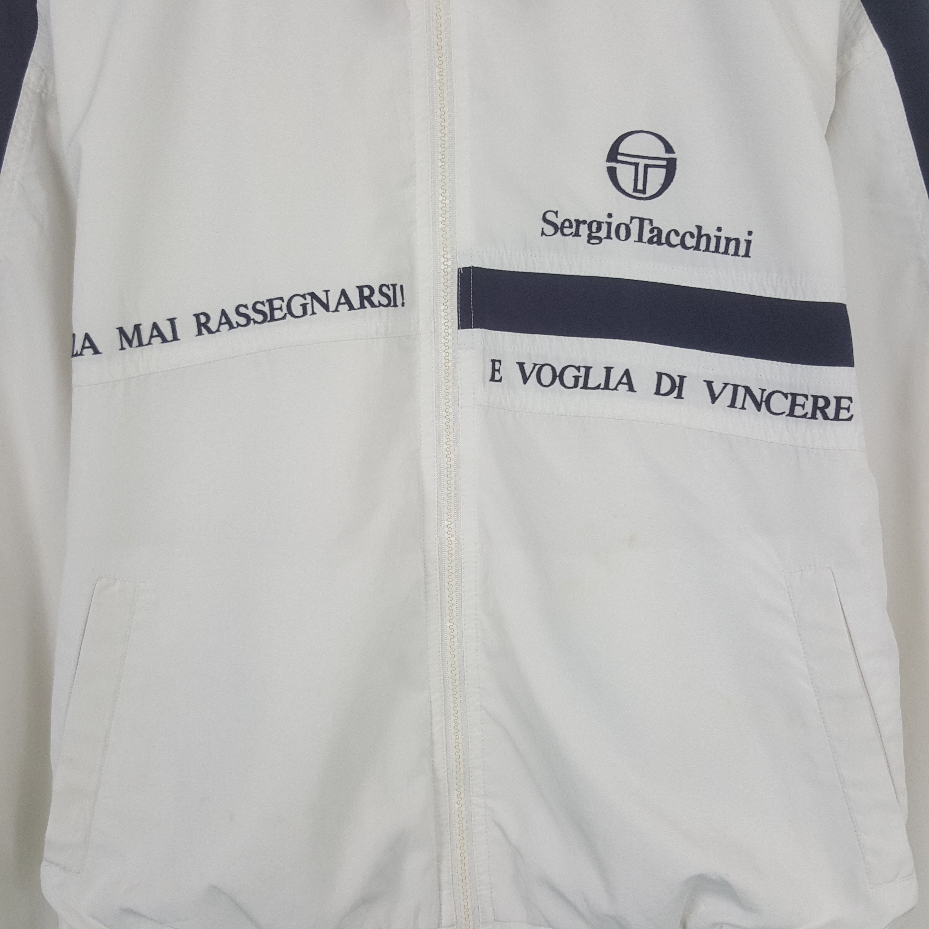 Sergio Tacchini Vintage Sergio Tacchini Windbreaker Japan Jacket Size US L / EU 52-54 / 3 - 2 Thumbnail