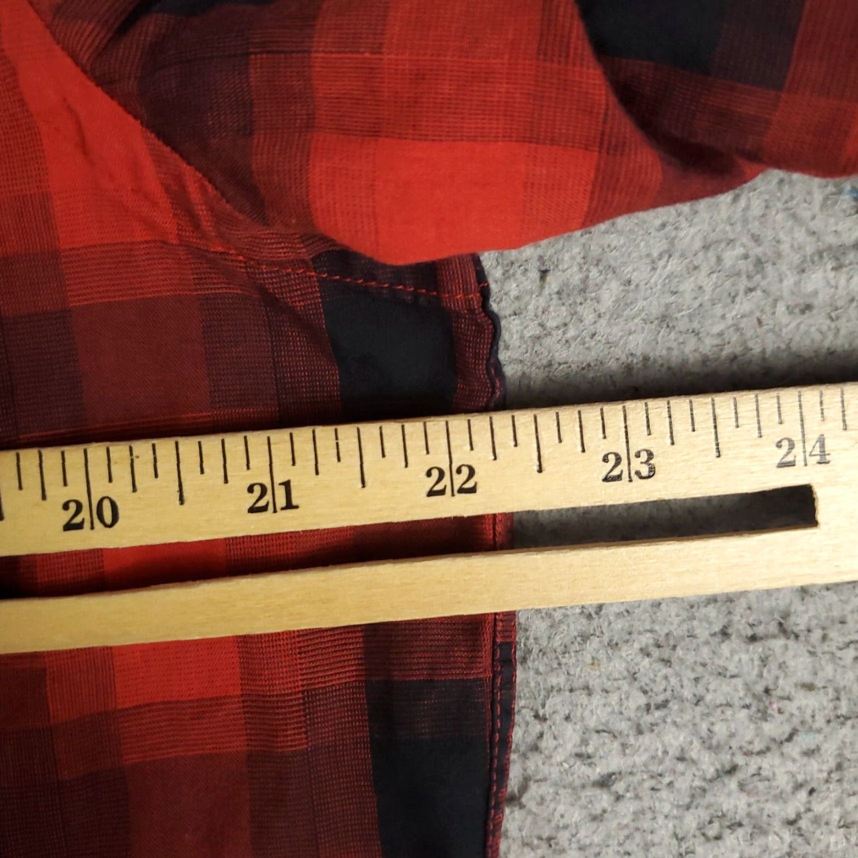 Hugo Boss Hugo Boss Shirt Mens Size Medium Red Plaid Casual Button Up Long Sleeve Size US M / EU 48-50 / 2 - 6 Thumbnail