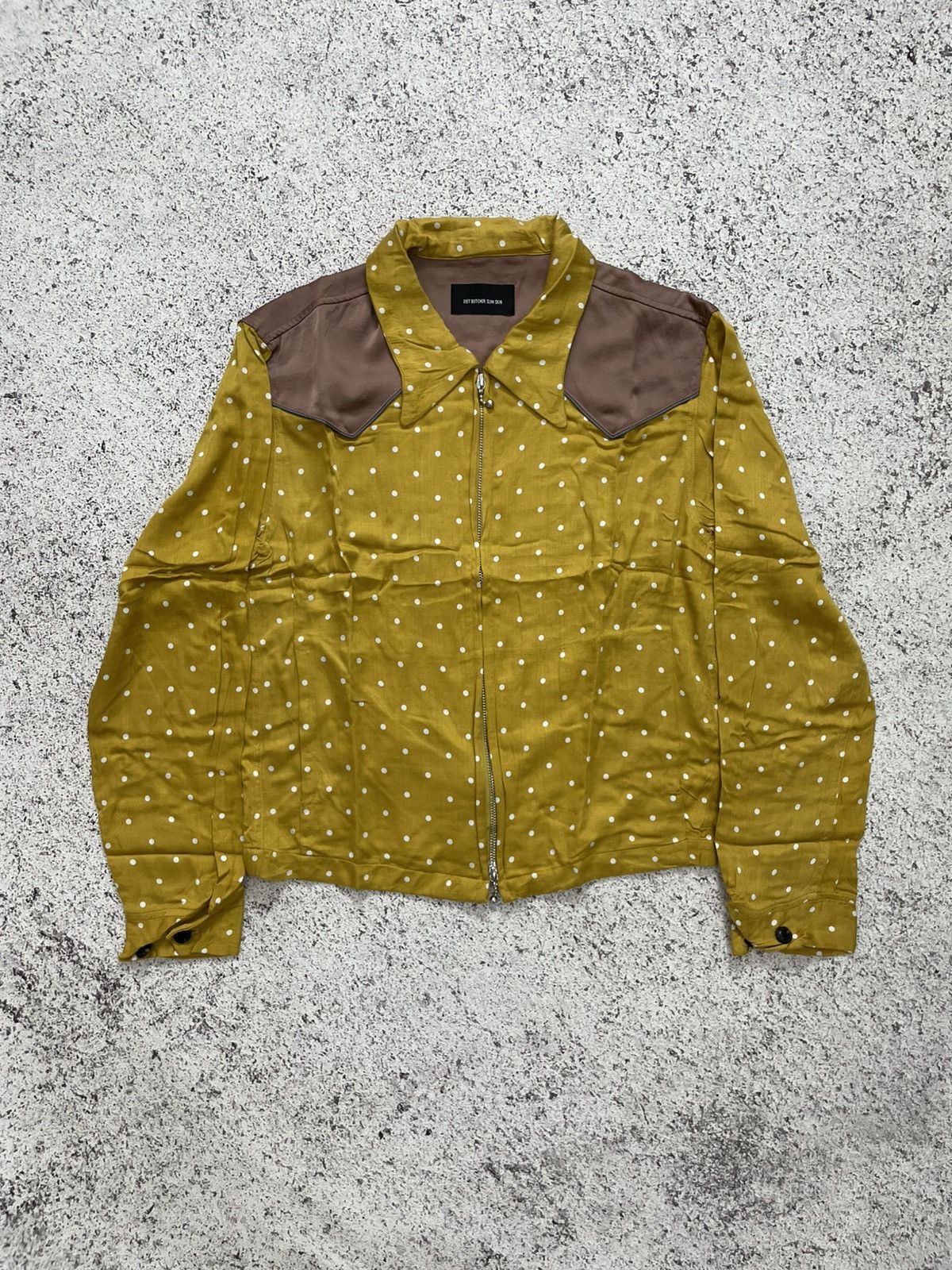 Japanese Brand 2000s Diet Butcher Slim Skin - Silk Rayon Jacket AW 13 Size US M / EU 48-50 / 2 - 1 Thumbnail