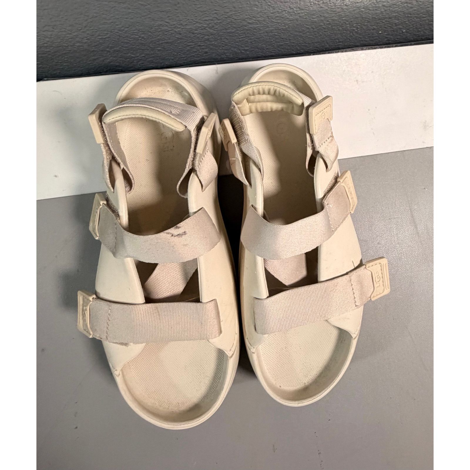 Ugg UGG MENS STRATUS SANDALS SEA SALT STRAP SLIDES SIZE 9 Size US 9 / EU 42 - 6 Thumbnail