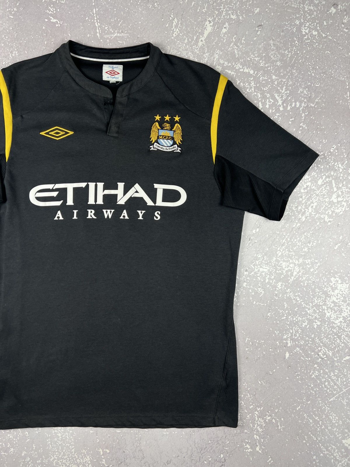 Umbro 2009/2010 Umbro Manchester City Home #32 Tevez Soccer Jersey Size US S / EU 44-46 / 1 - 7 Thumbnail