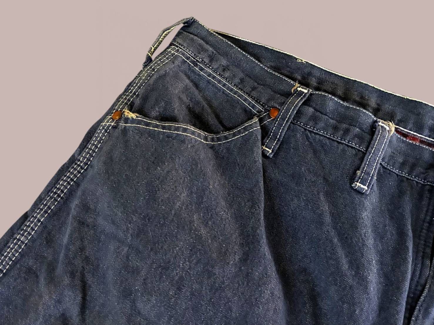 Wrangler Vintage - Big Ben by Wrangler - Denim Dungaree Blanket Lined Size US 42 / EU 58 - 5 Thumbnail