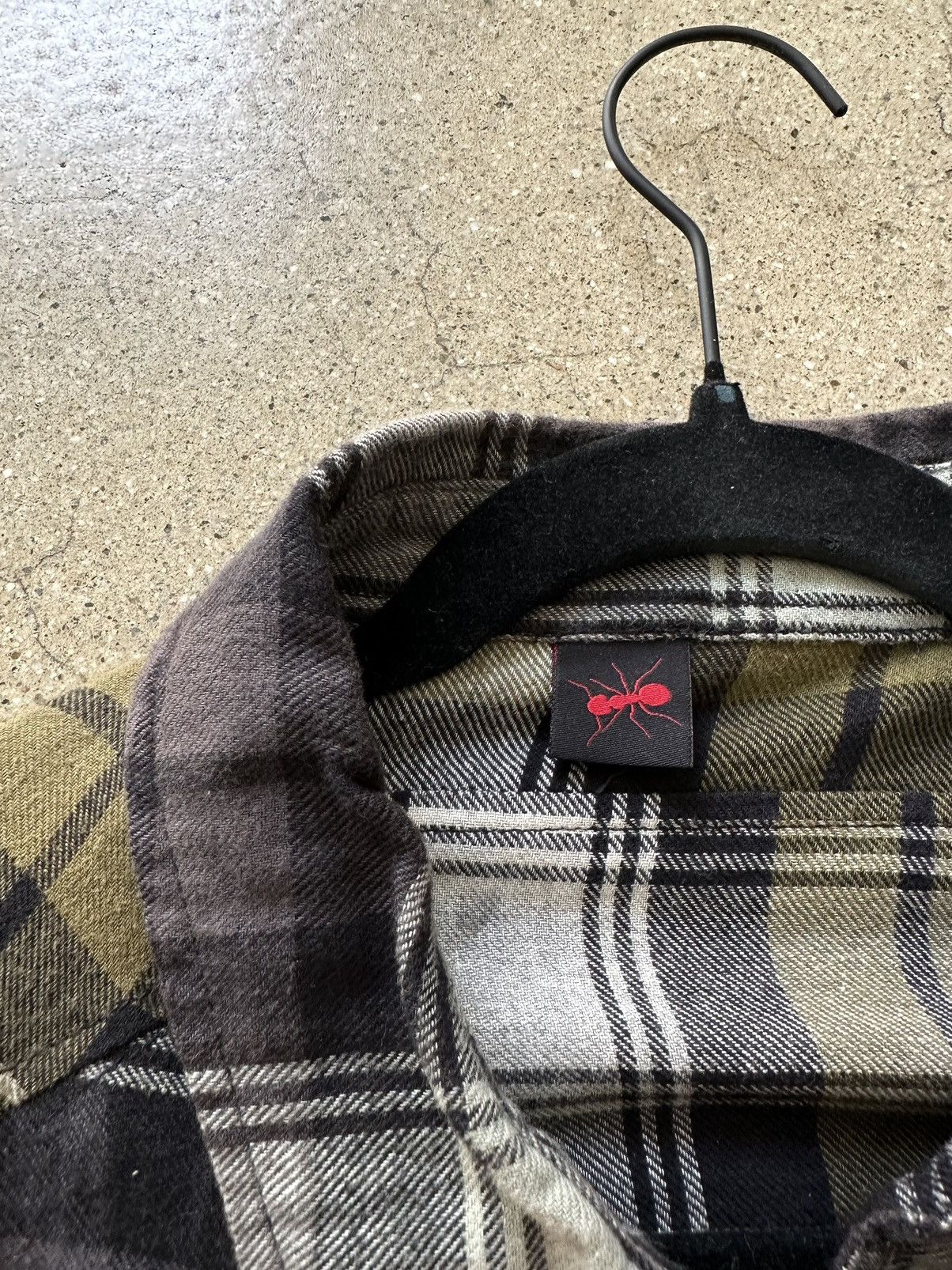 Other Anti Rework 12 Pocket Flannel Jacket Olive Grey Size US S / EU 44-46 / 1 - 3 Thumbnail