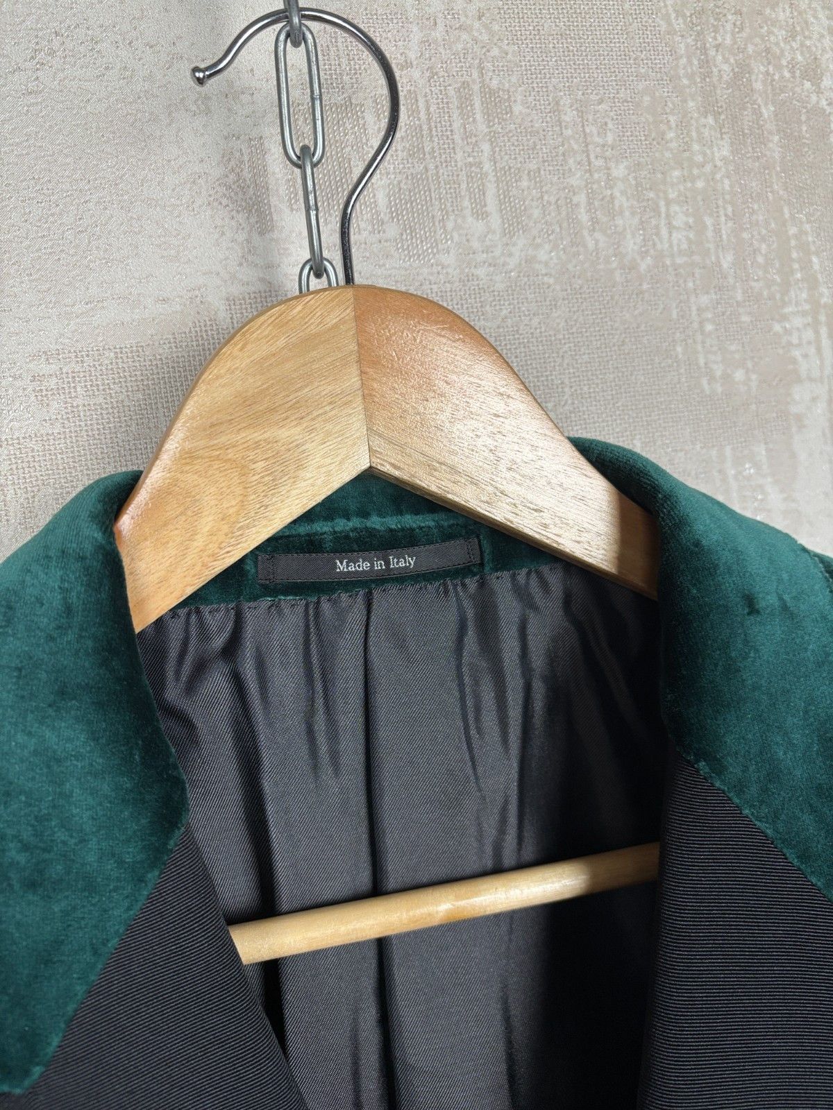Alfred Dunhill Dunhill London Velvet Double Breasted Blazer Smoking Size 40R - 7 Thumbnail