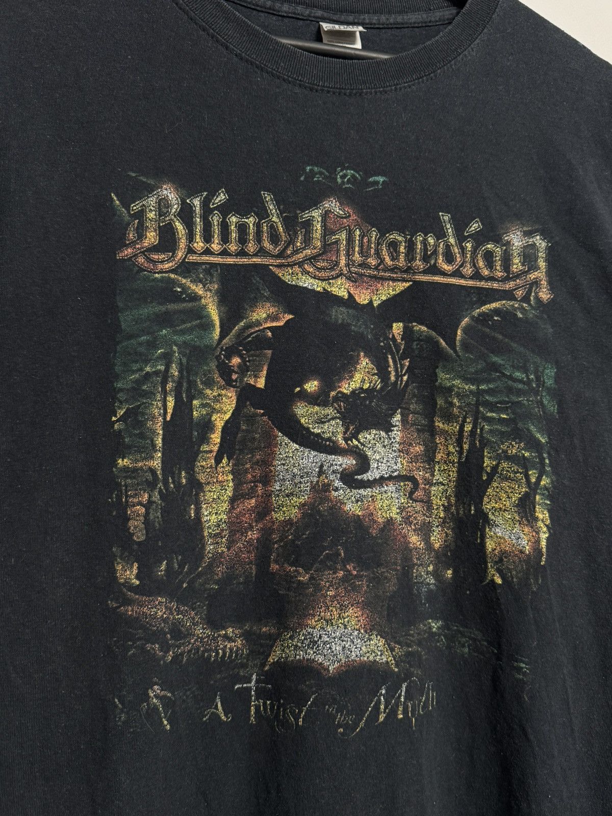 Gildan Vintage 2006 Blind Guardian Tour T-Shirt Size L Size US L / EU 52-54 / 3 - 4 Thumbnail