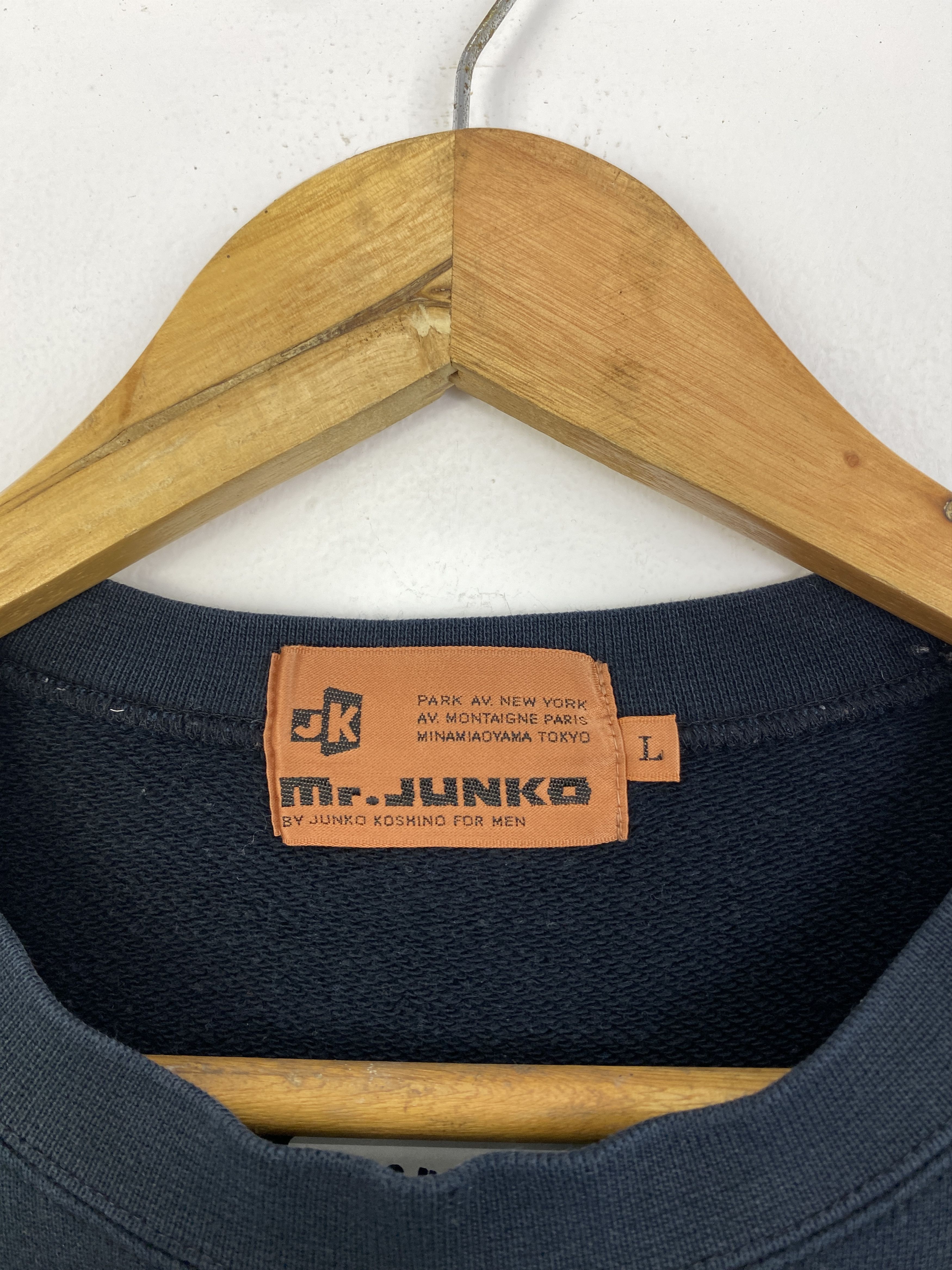 Vintage Vintage Mr.Junko Single Pocket Backhit Sweatshirt SH0028 Size US L / EU 52-54 / 3 - 5 Thumbnail