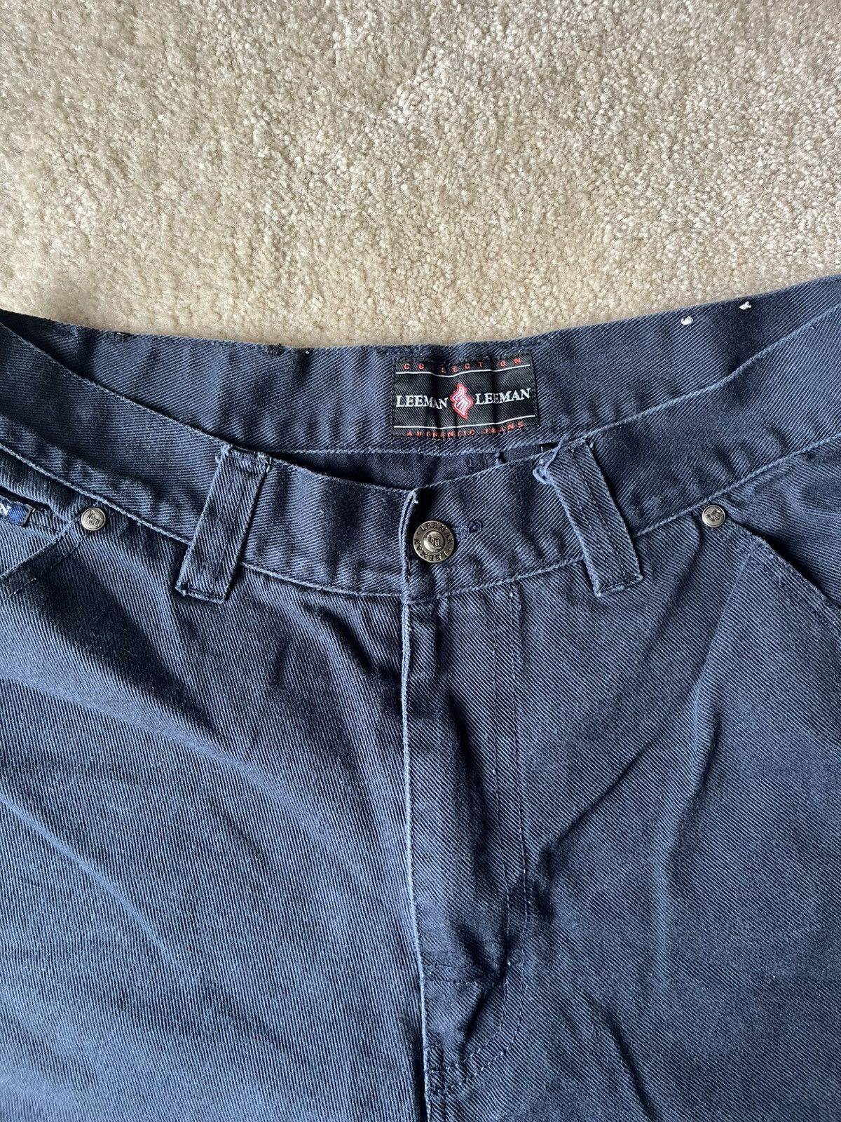 Louis Leeman × Vintage Vintage Y2K Leeman shorts Size US 34 / EU 50 - 2 Thumbnail