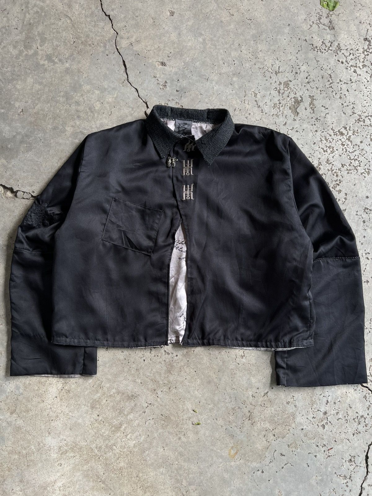 Japanese Brand 1of1 DARKPULL Custom Yukata Jacket Dragon Embroidery Size US L / EU 52-54 / 3 - 6 Thumbnail