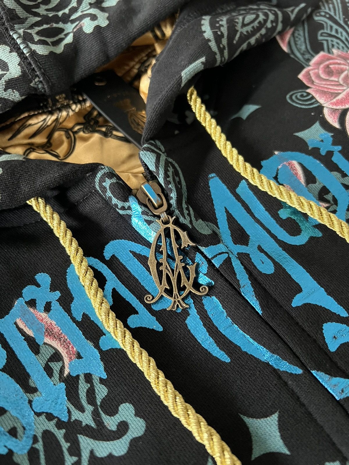 Christian Audigier × Ed Hardy × Vintage Vintage Deadstock 💥 Reversable Christian Audigier Y2K RARE Size US L / EU 52-54 / 3 - 8 Thumbnail
