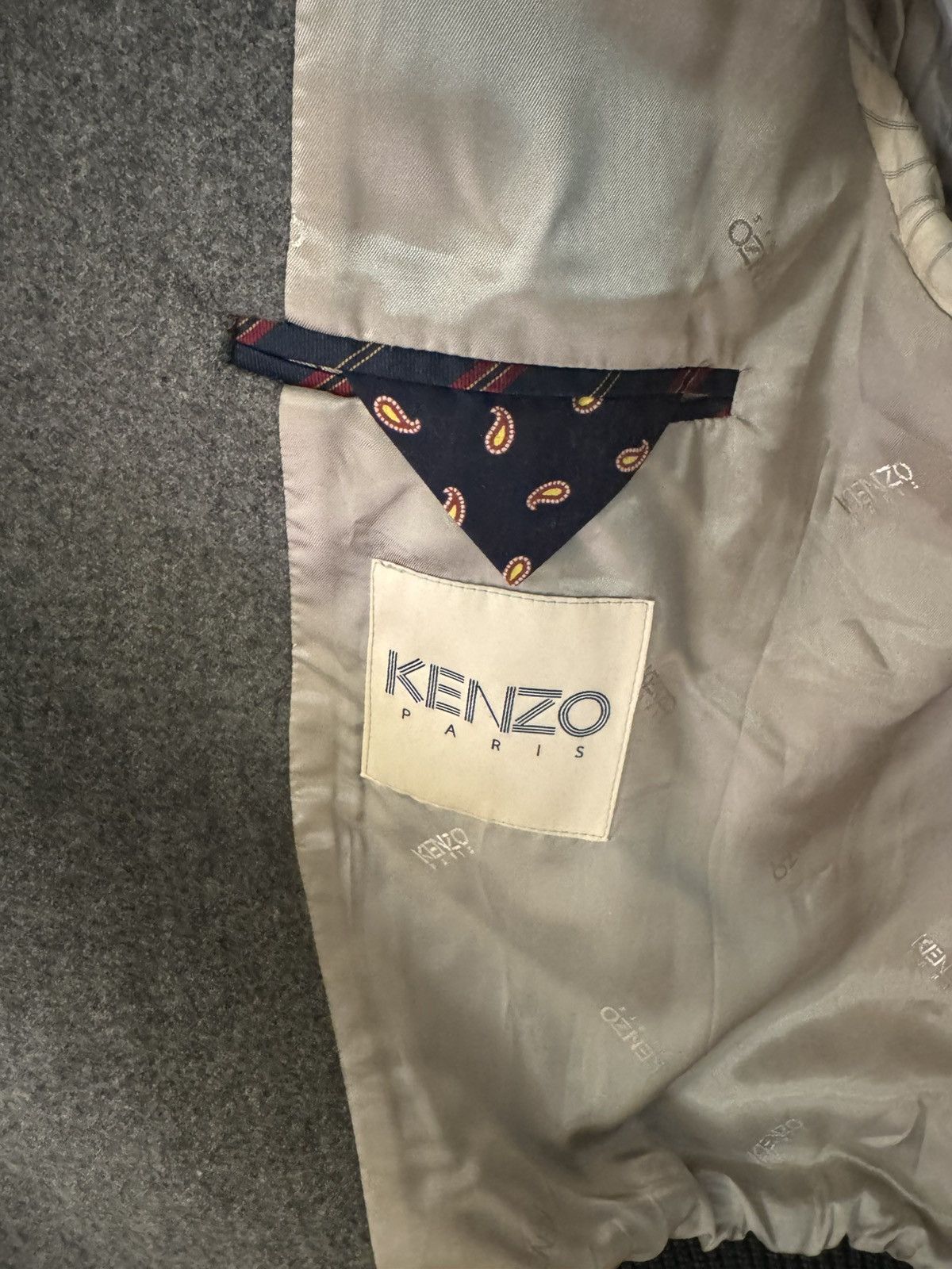 Kenzo Wool cashmere blend coat - medium Size US M / EU 48-50 / 2 - 4 Thumbnail