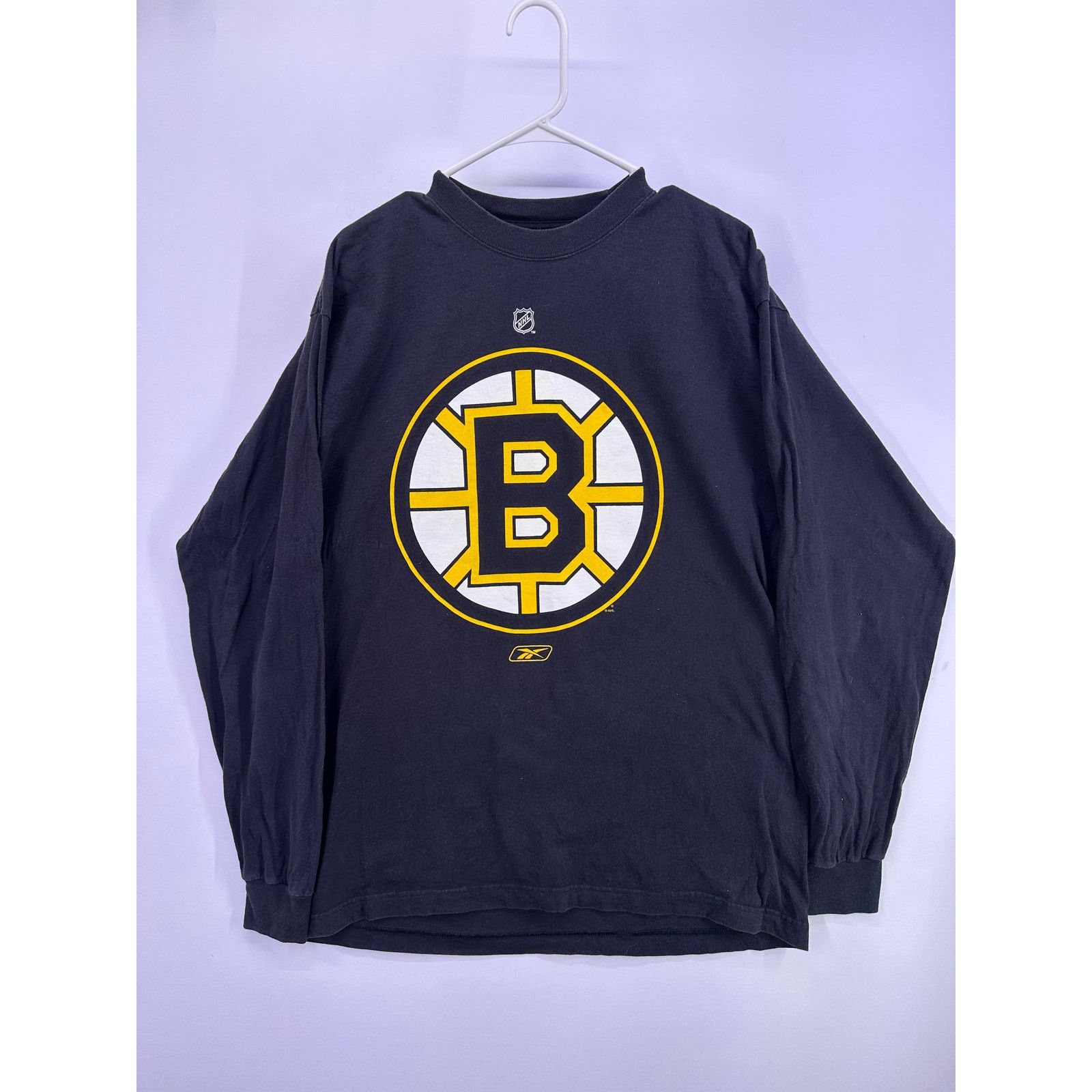 Reebok Reebok NHL Boston Black Long Sleeve Shirt Size Large Size US L / EU 52-54 / 3 - 3 Thumbnail