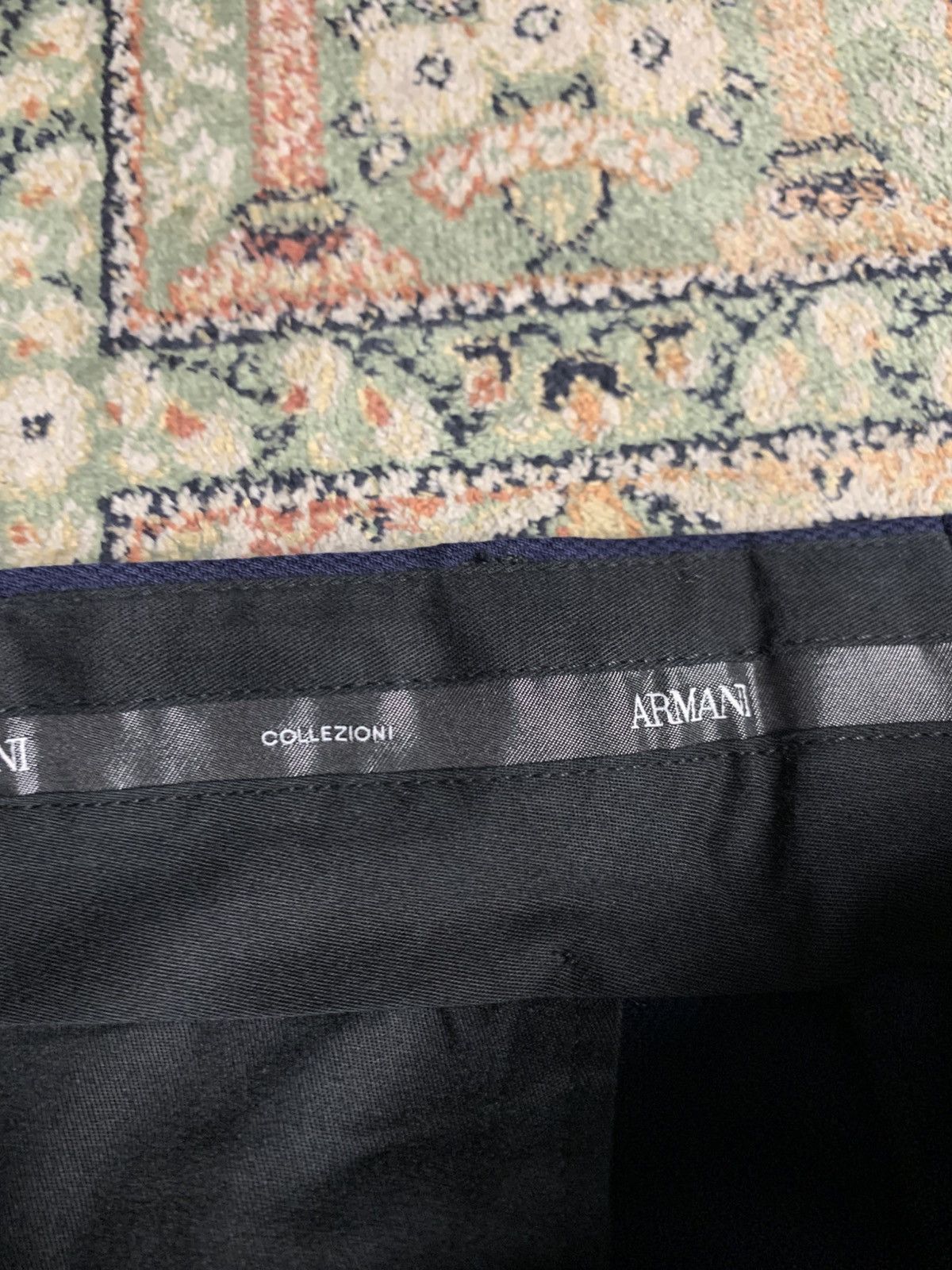 Armani × Armani Collezioni × Giorgio Armani Armani Collezioni Vintage Mens Trousers pants Size US 36 / EU 52 - 8 Thumbnail