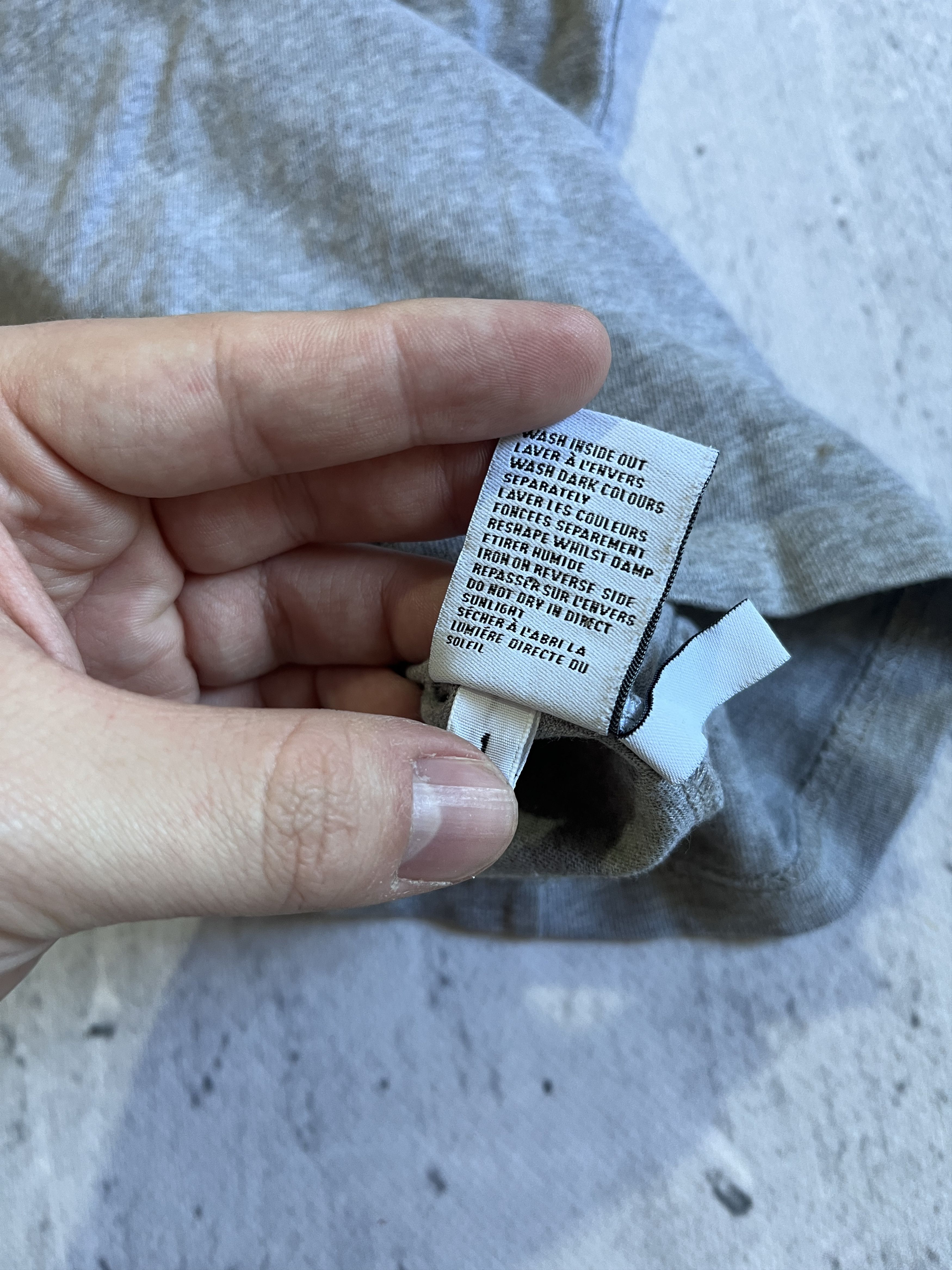 Cole Buxton COLE BUXTON BOXING GREY TEE Size US M / EU 48-50 / 2 - 7 Thumbnail