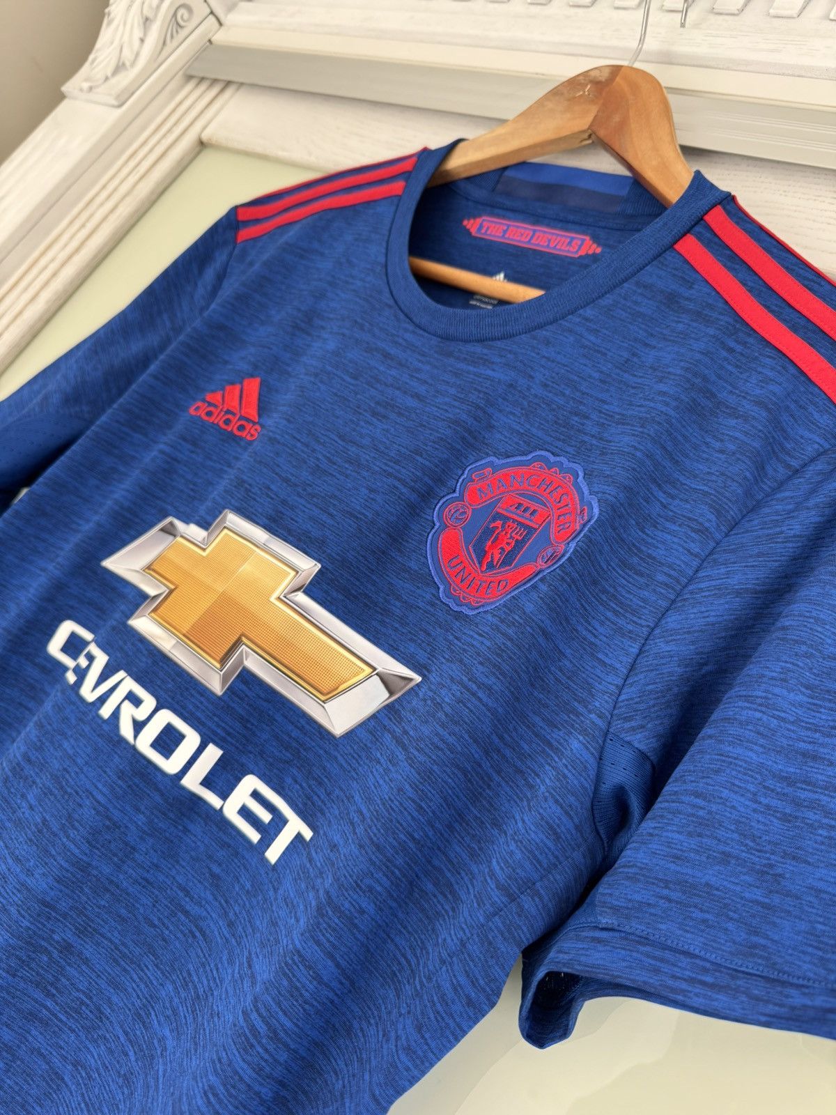 Adidas Manchester United 2016-2017 Away Soccer Jersey Football Kit Size US M / EU 48-50 / 2 - 6 Thumbnail