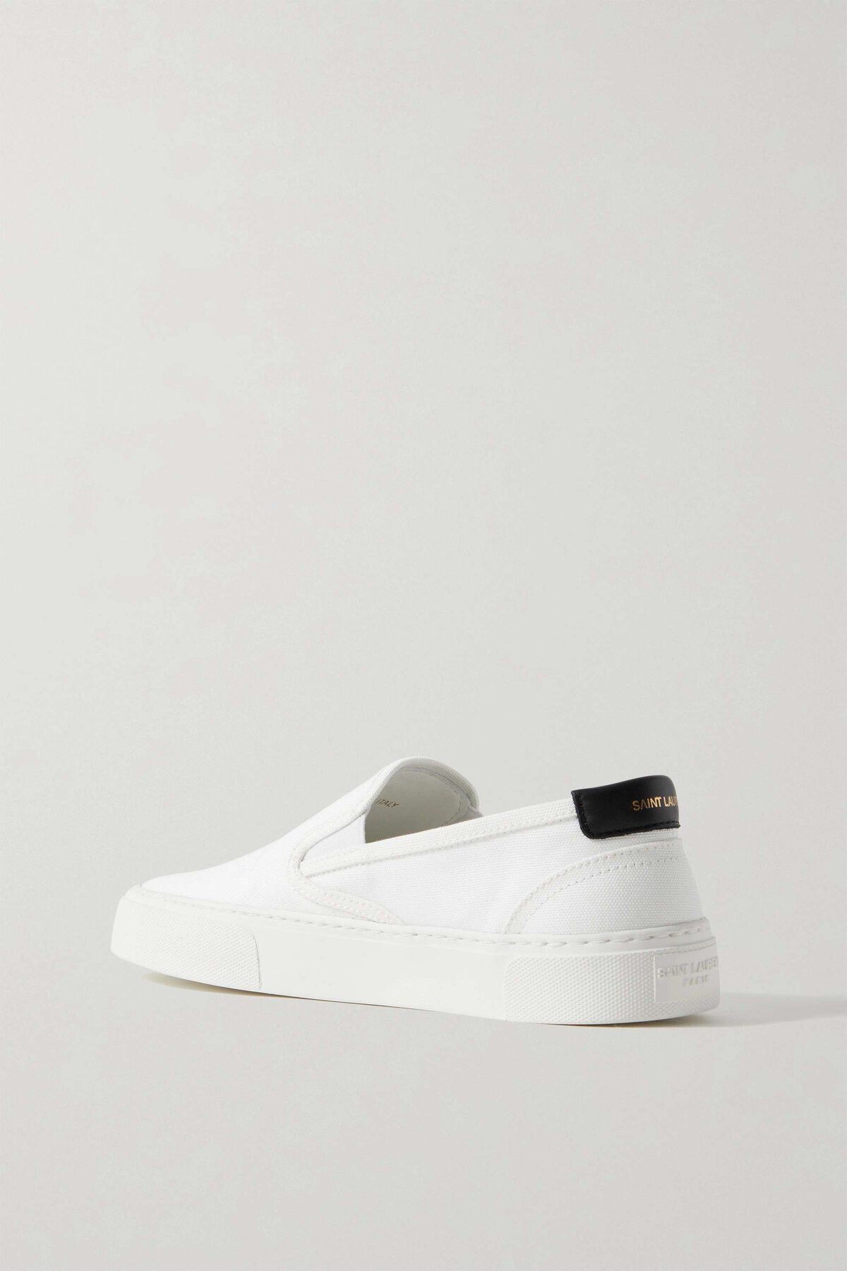 Saint Laurent Paris Venice Slip-on Sneakers in Canvas and Leather Size US 13 / EU 46 - 1 Preview