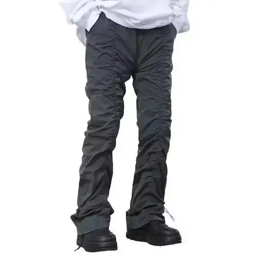 Other Stacked Pleated Gray Sweatpants Size US 30 / EU 46 - 1 Thumbnail