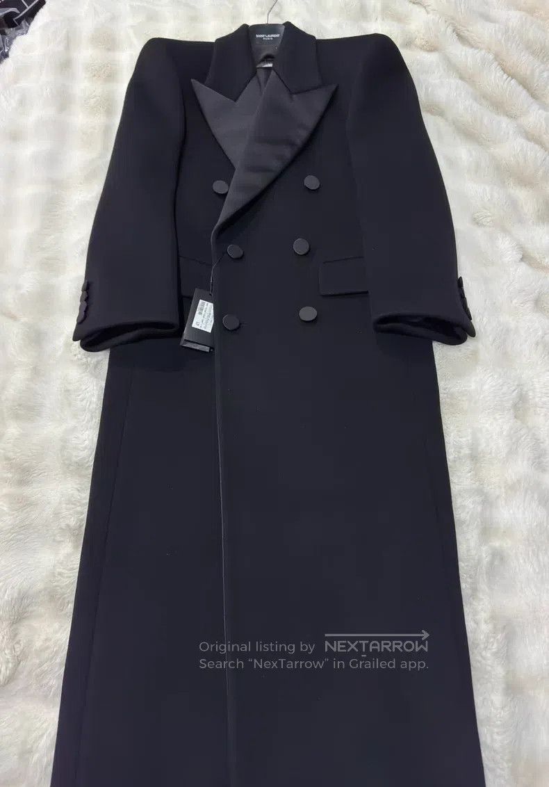 Other Saint Laurent Paris Extra Long Smoking Jacket Size US S / EU 44-46 / 1 - 1 Thumbnail