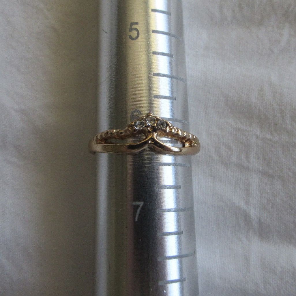 Other Gold crown stacking ring Size ONE SIZE - 2 Thumbnail