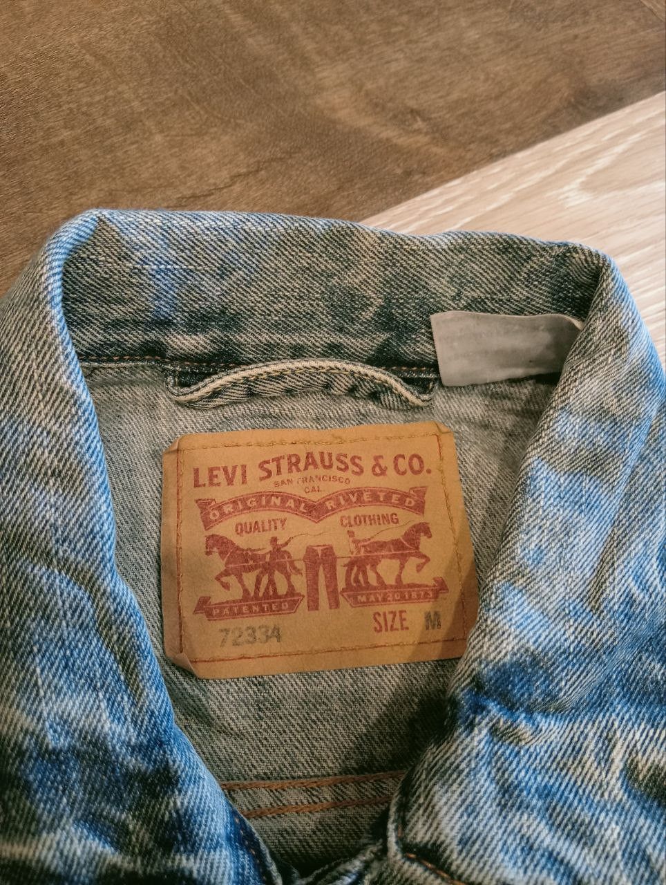 Levi's LEVI'S STRAUSS & CO DENIM JACKET Size US M / EU 48-50 / 2 - 7 Thumbnail