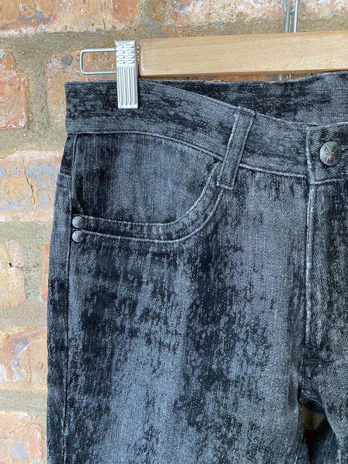 14th Addiction Custom Culture Japan Snake Rayon Layer flare denim Size US 30 / EU 46 - 7 Thumbnail