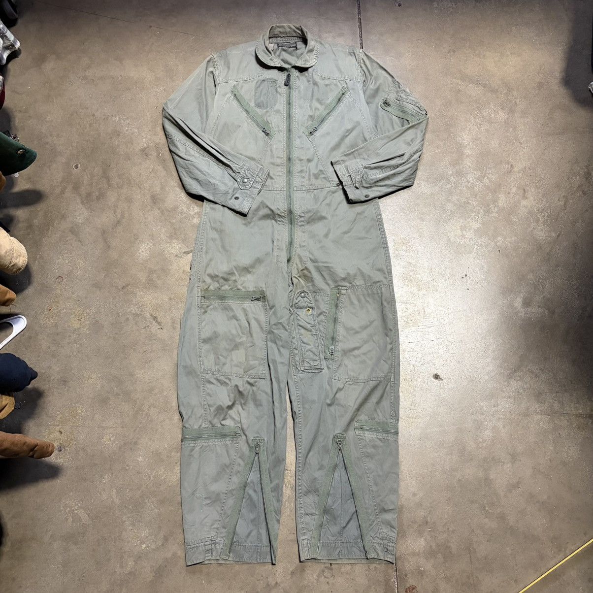 Vintage Vintage K2B Military Flight Suit Vietnam Repaired Crown 50s Size US 34 / EU 50 - 5 Thumbnail