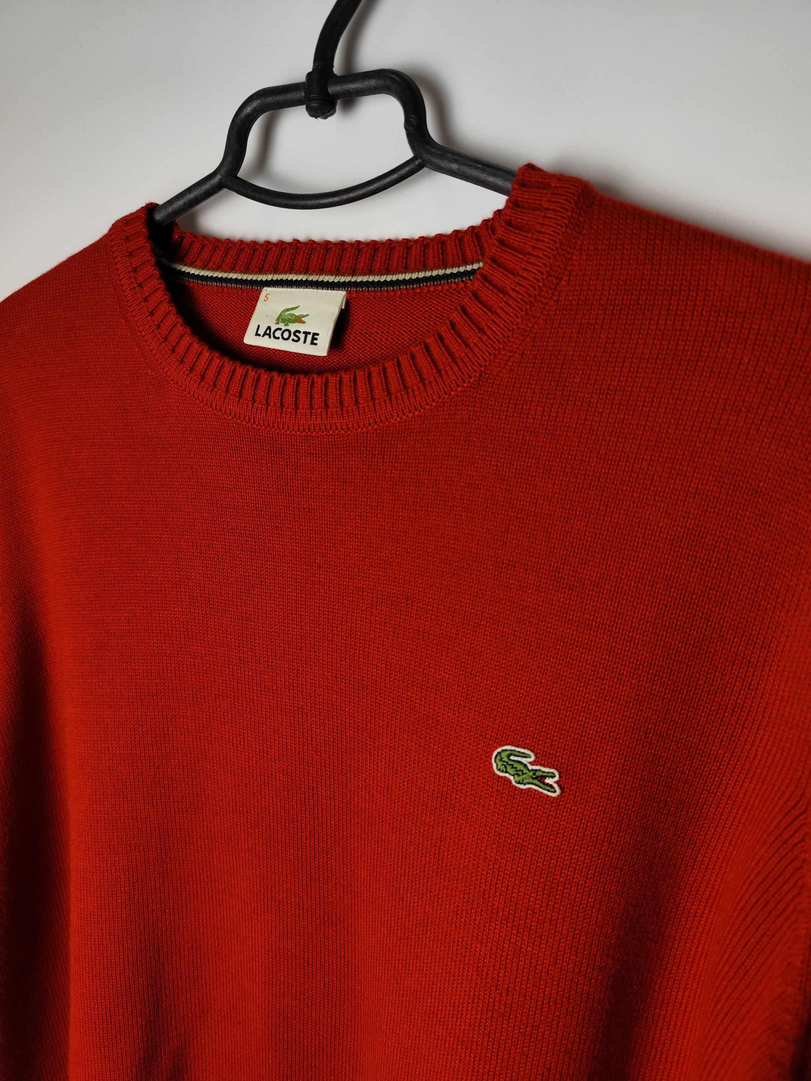 Lacoste Vintage 90s Lacoste Small Logo Crewneck Knitted Sweater Y2K Size US M / EU 48-50 / 2 - 2 Thumbnail