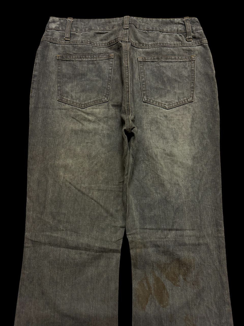 Japanese Brand FLARED Bell Bottom Vtg Japanese Insane Rusty Mudwash Size US 28 / EU 44 - 11 Thumbnail