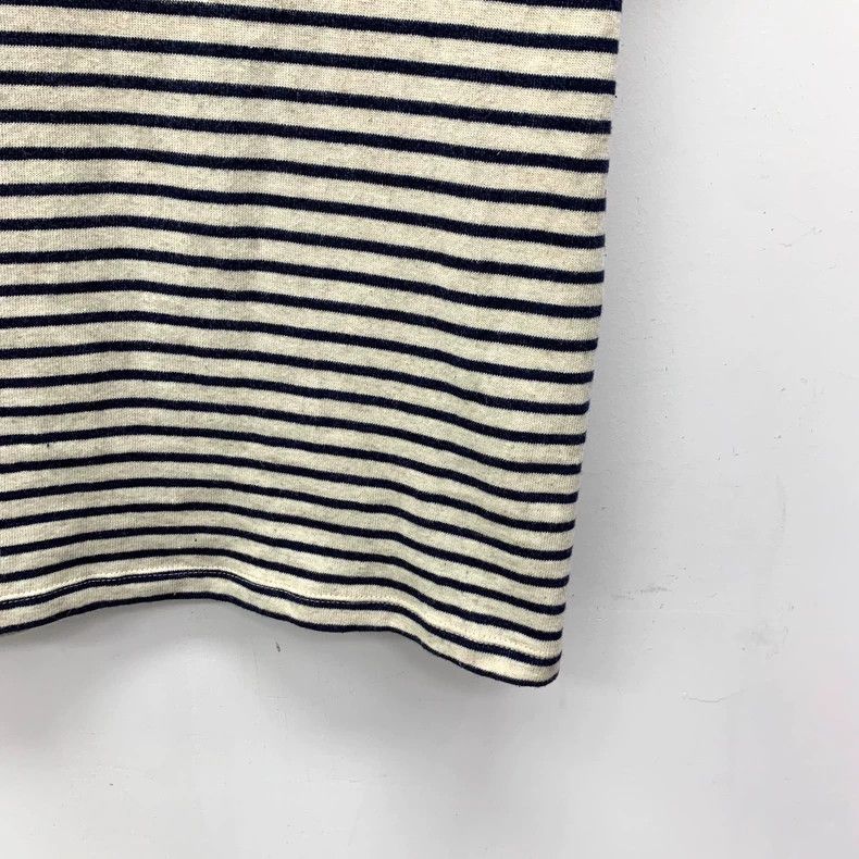 Loewe LOEWE Plaid lettered fleece striped wool round neck short Size M / US 6-8 / IT 42-44 - 4 Thumbnail
