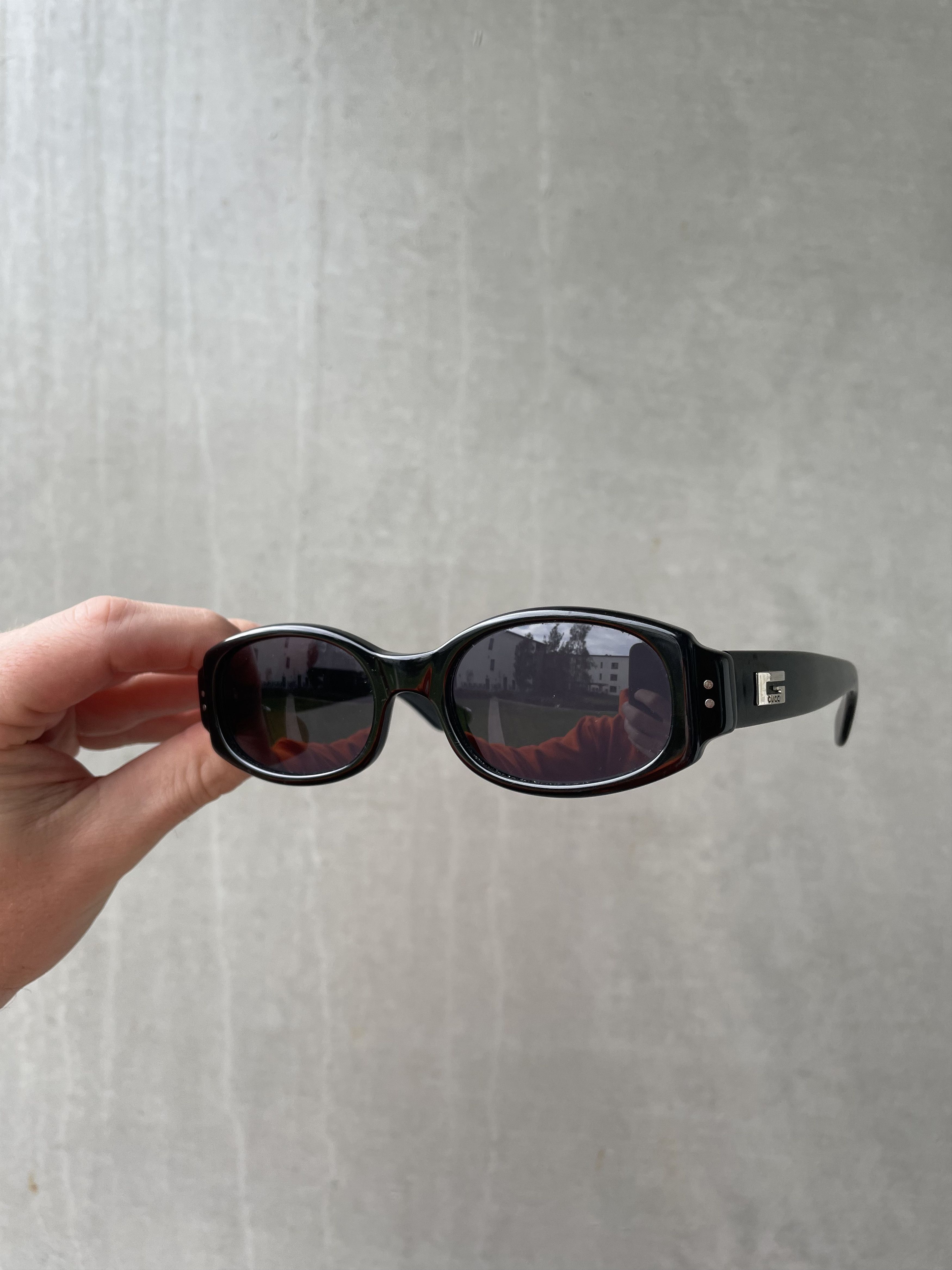 Gucci Gucci GG1157/N/S Sunglasses – Black Acetate Oval Frame | Grailed