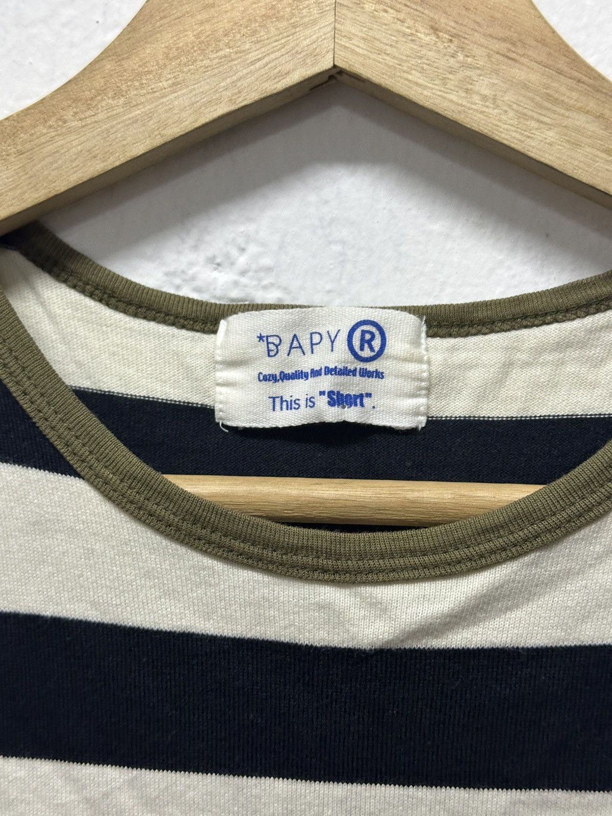 Bape Bapy By Bape®️ Stripes Tank Top Size US XXS / EU 40 - 2 Thumbnail