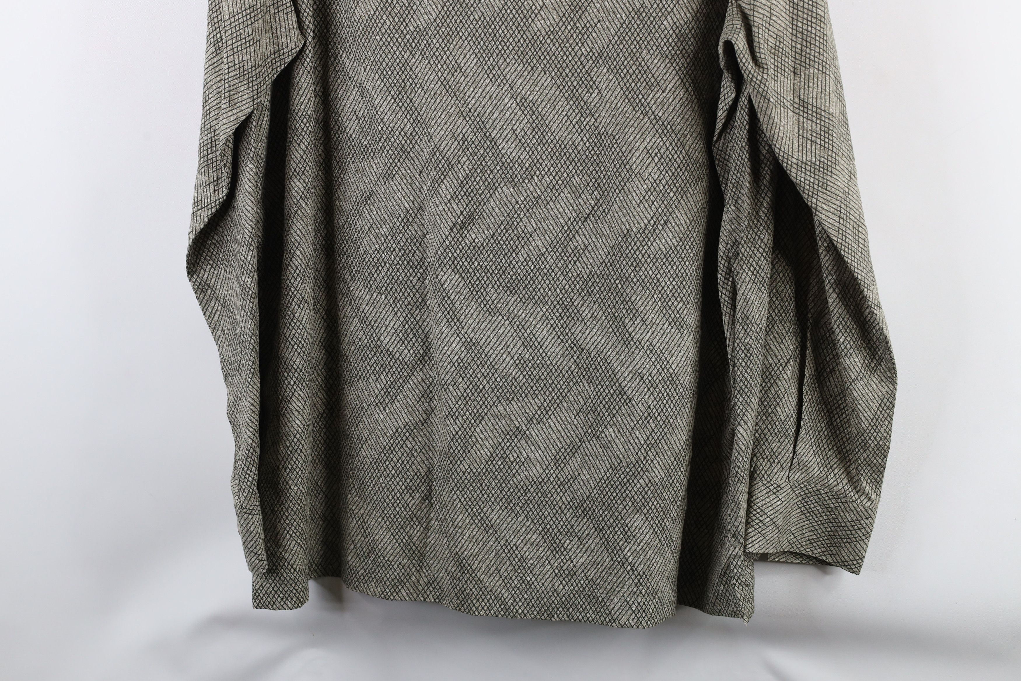 Vintage Vintage 90s Streetwear Cross Hatch Long Sleeve Button Shirt Size US M / EU 48-50 / 2 - 7 Thumbnail