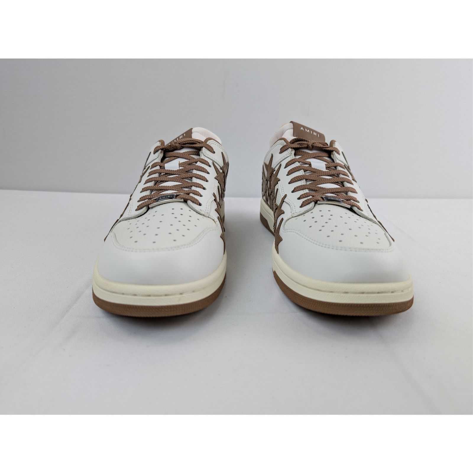 Amiri o1rshd1 Stars Low top sneakers in White/Brown 47 Size US 14 / EU 47 - 8 Thumbnail