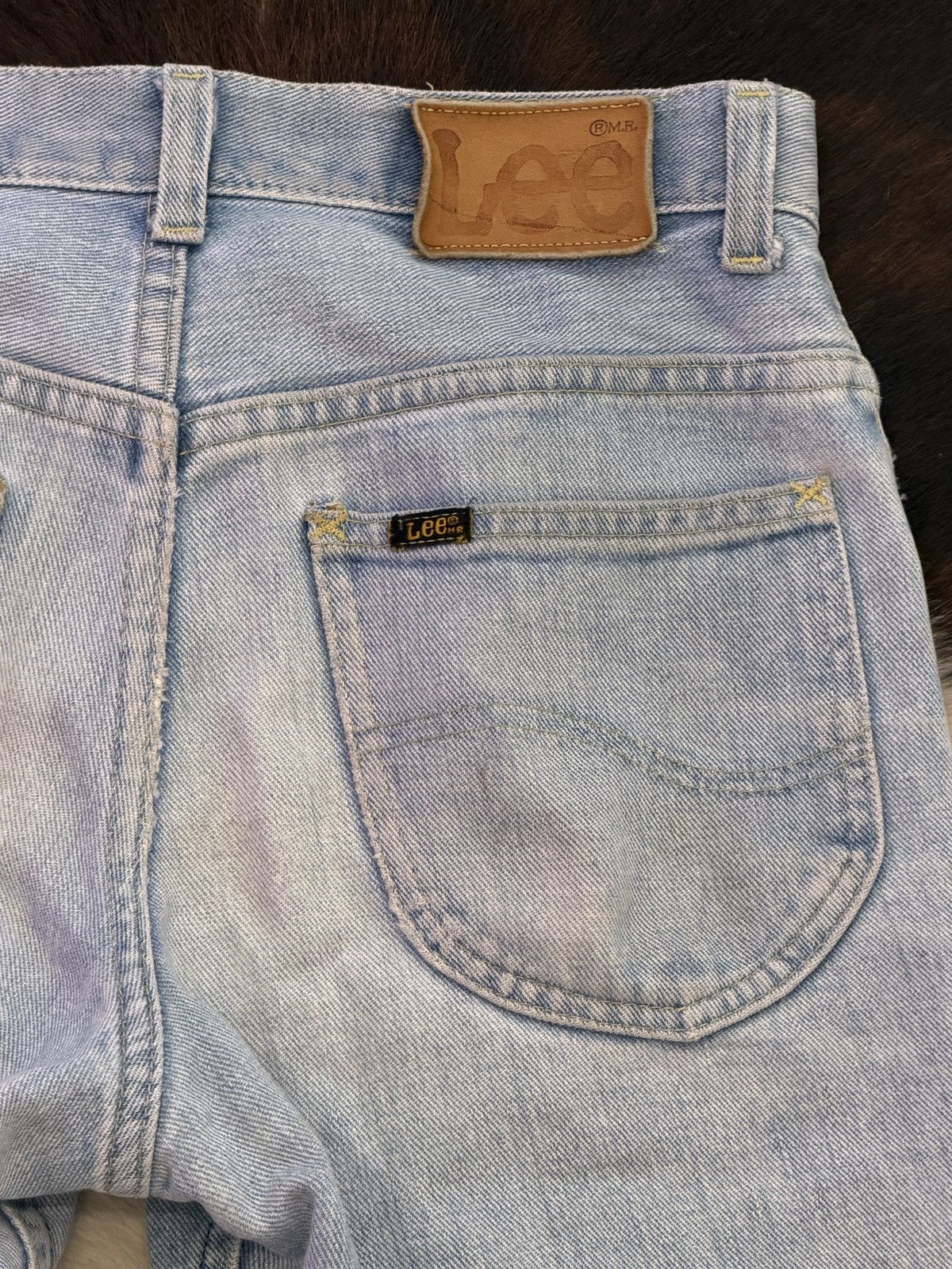 Lee Vintage 70s Lee Riders Bootcut Flare Jeans Light Wash Talon Size US 28 / EU 44 - 4 Thumbnail