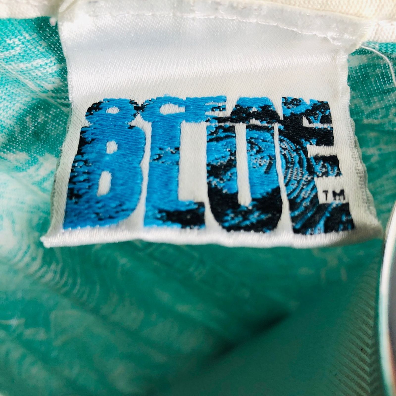The Unbranded Brand Ocean Blue Surfer Ritz T-Shirt Vintage Blue All Over Print L Size US L / EU 52-54 / 3 - 7 Thumbnail