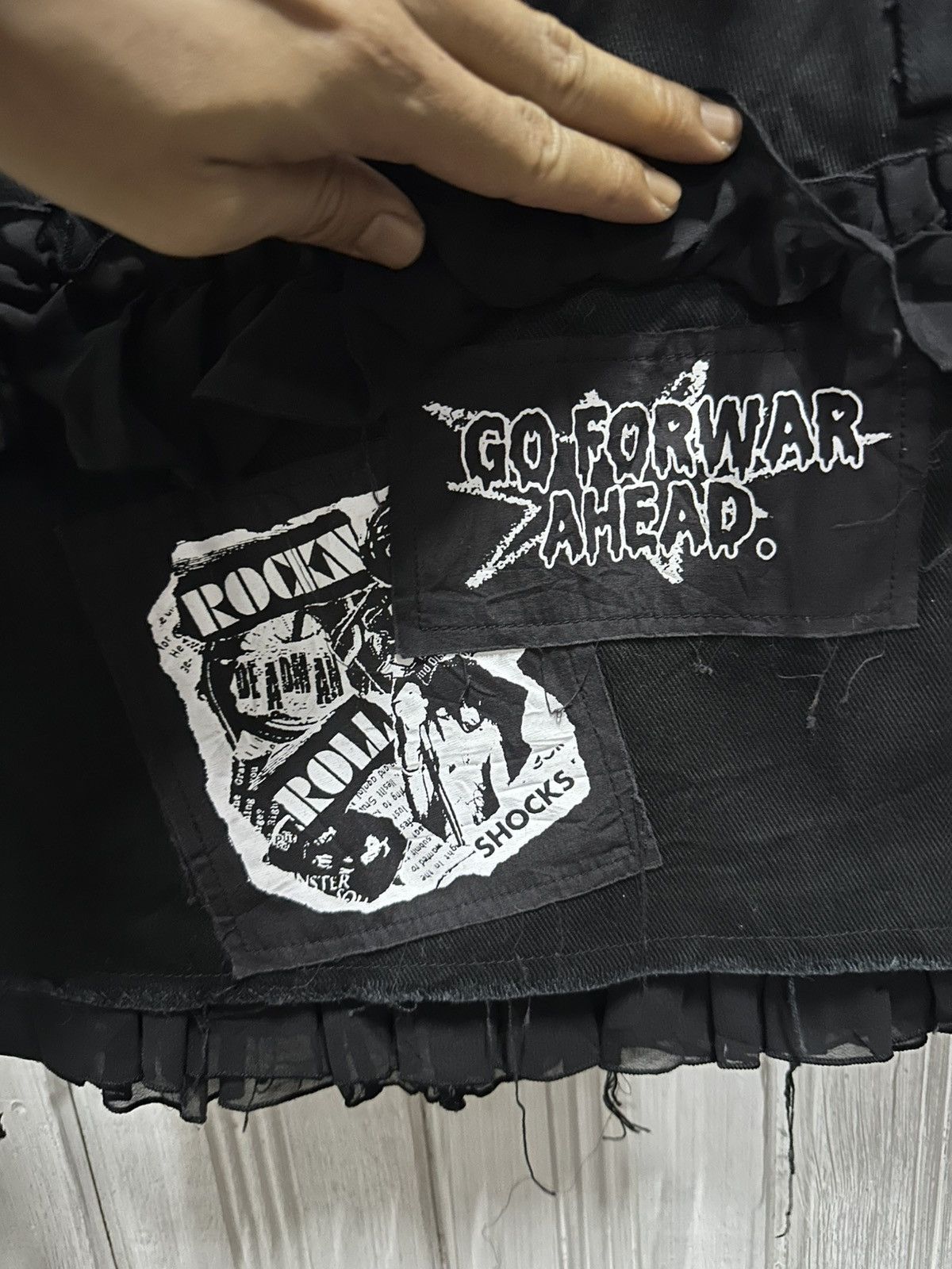 Sex Pot ReVeNGe RARE ‼️ Vintage Sex Pot Punk Wrap Skirts Size 29" - 4 Thumbnail